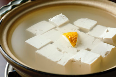 Boiled "Yudofu" Tofu